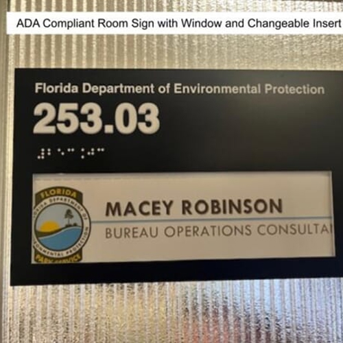 N. ADA Signs